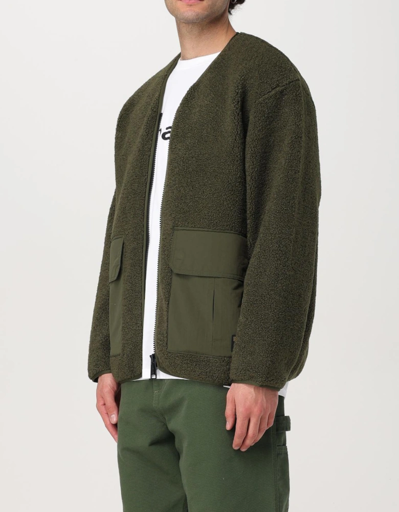 Sherpa Fleece Jacket Eagle ZipUp