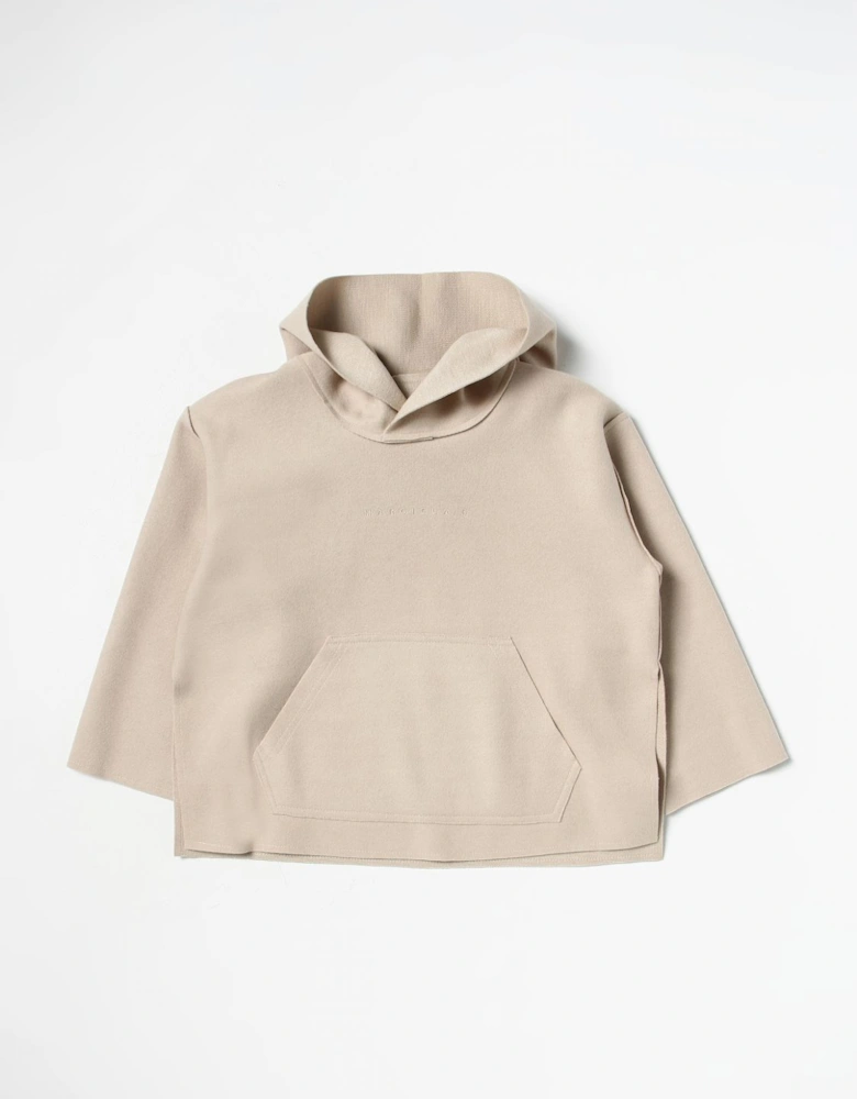 Hooded Knit Sweater Relaxed Fit