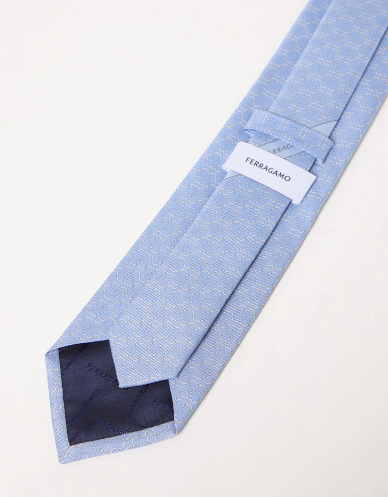 Silk Tie Geometric Pattern