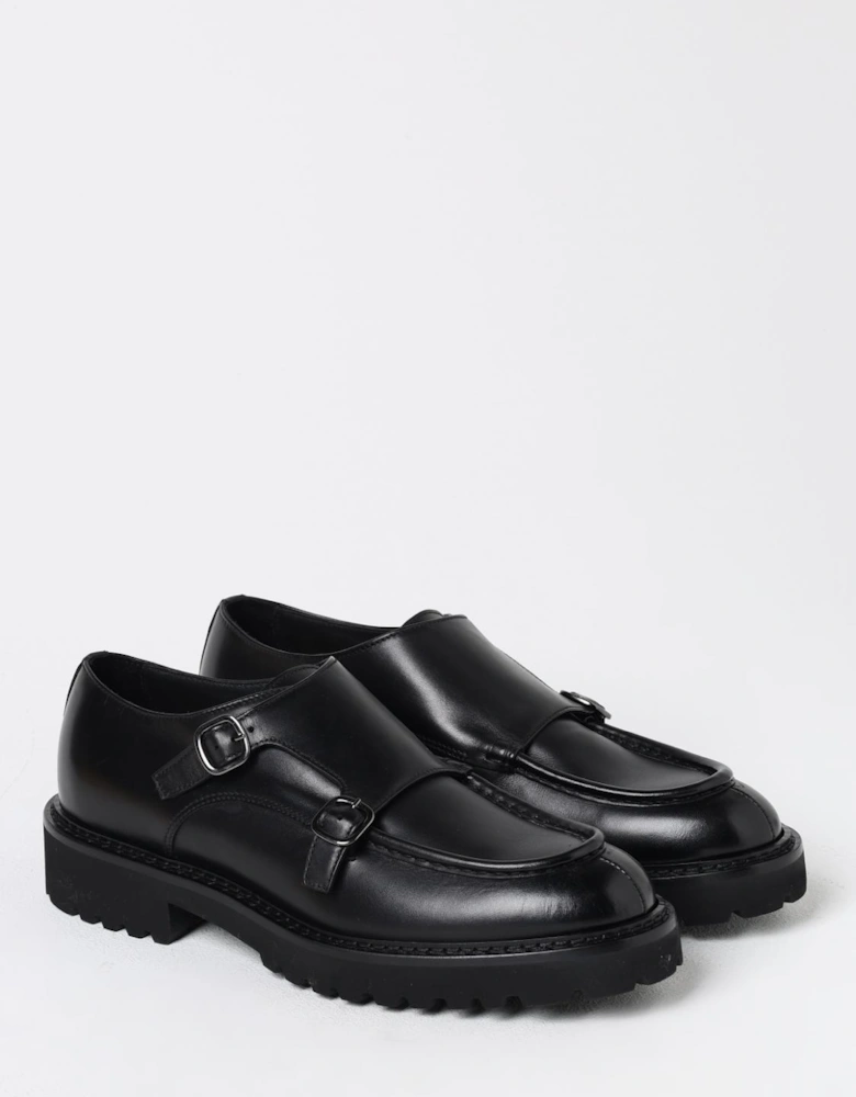 Double Monk Strap Chunky Sole