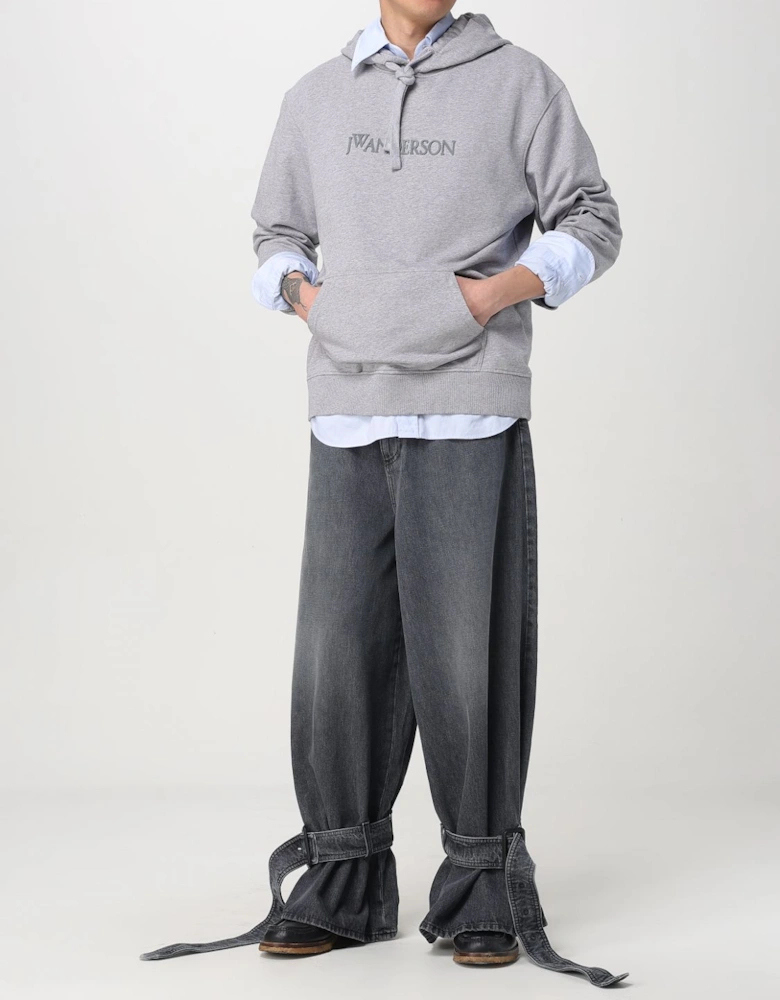 Embroidered Logo Hoodie