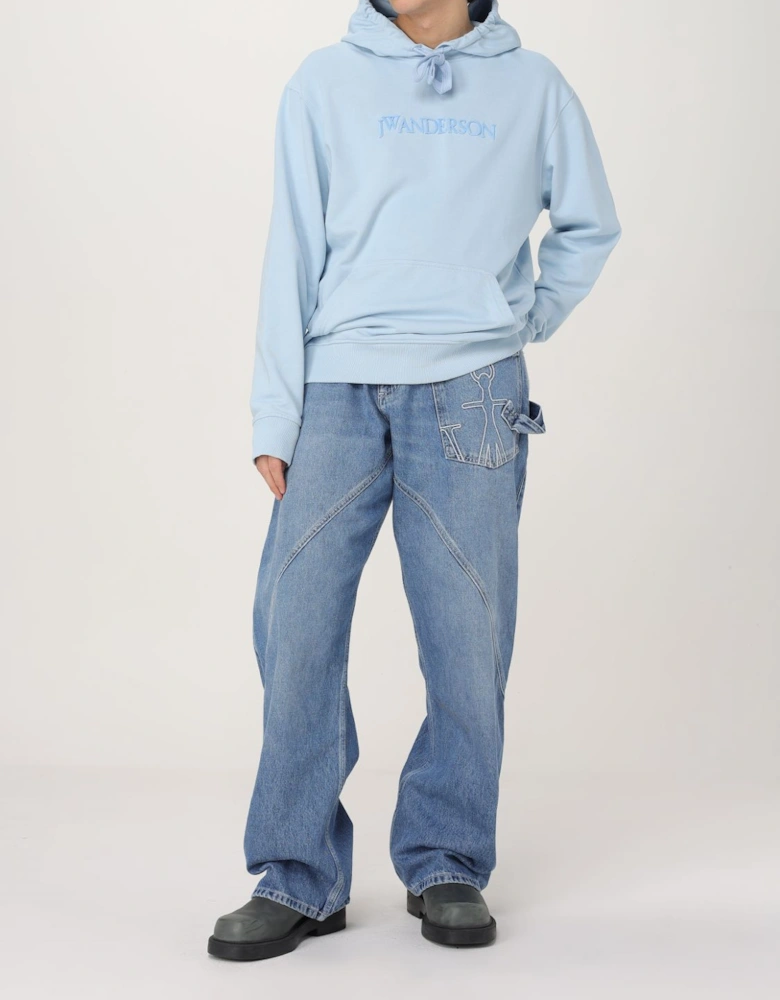 Embroidered Logo Hoodie