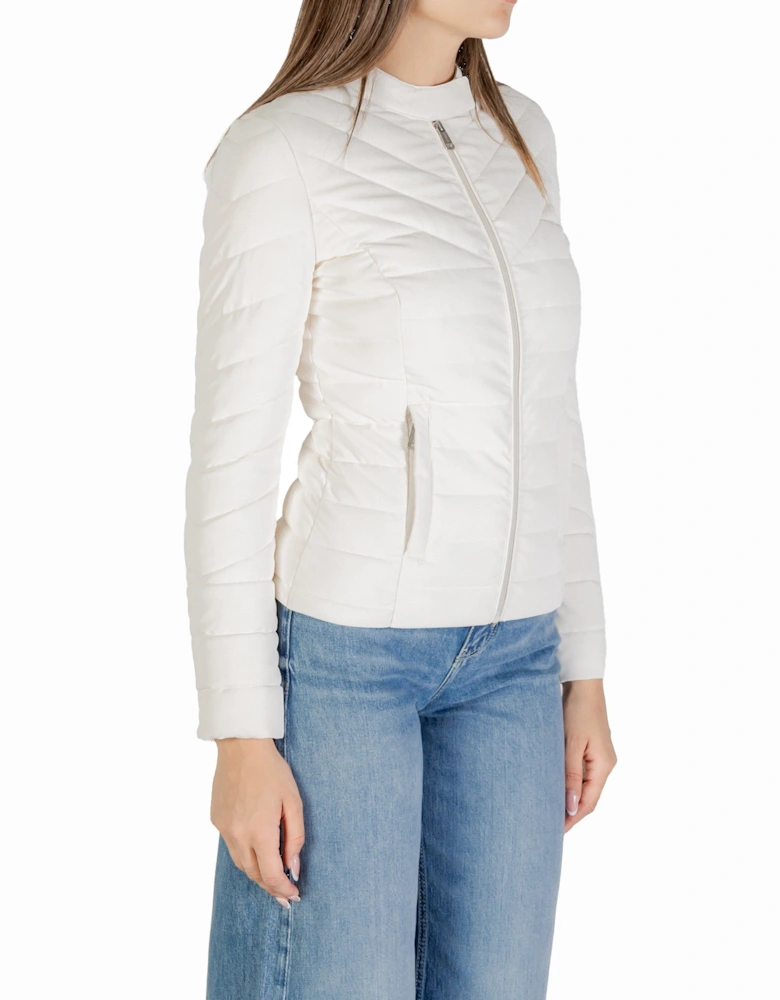 Zip-Up Long Sleeve Jacket with Front Pockets