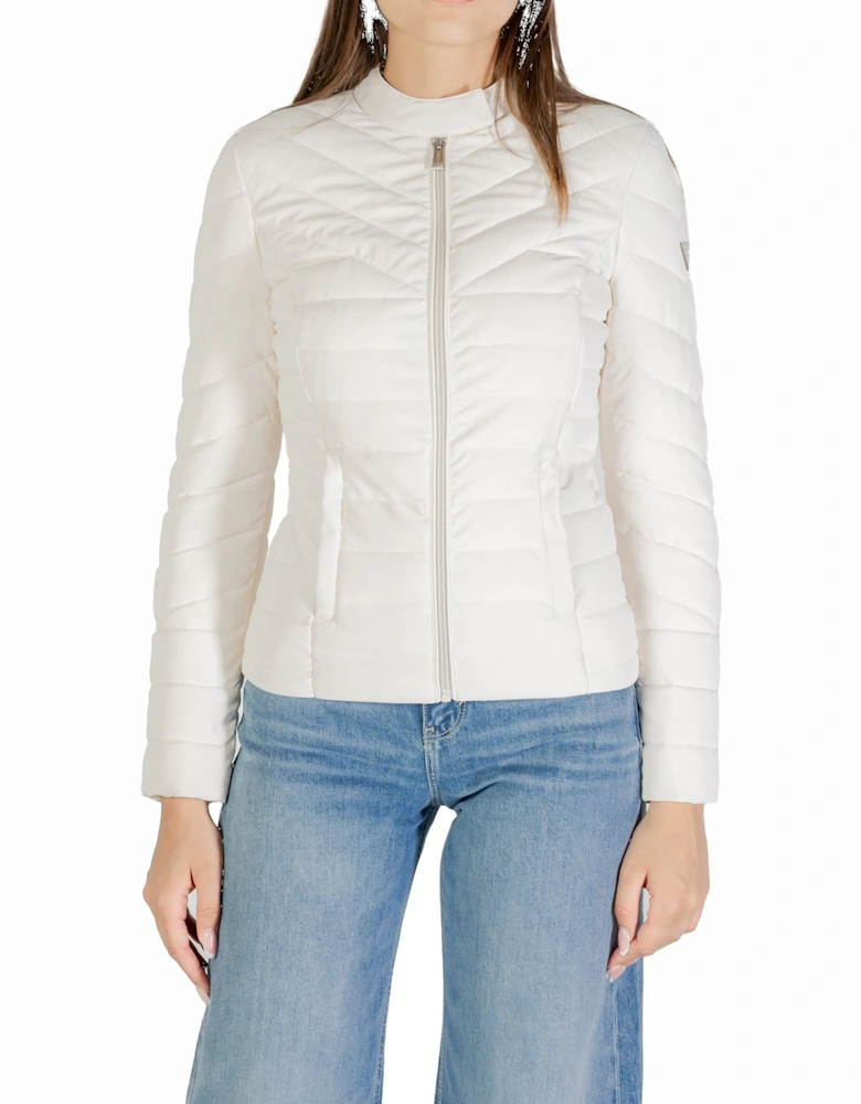 Zip-Up Long Sleeve Jacket with Front Pockets