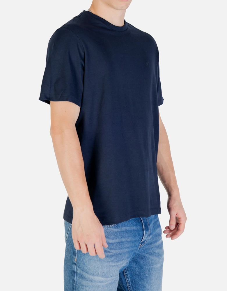 Round Neck Short Sleeve Cotton T-Shirt