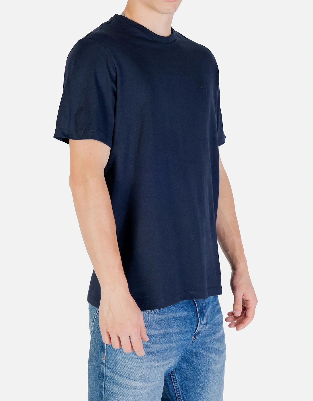 Round Neck Short Sleeve Cotton T-Shirt
