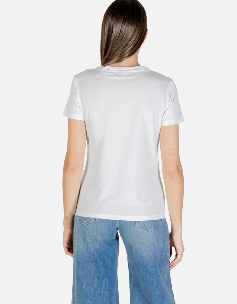 Printed Short Sleeve Round Neck T-shirt