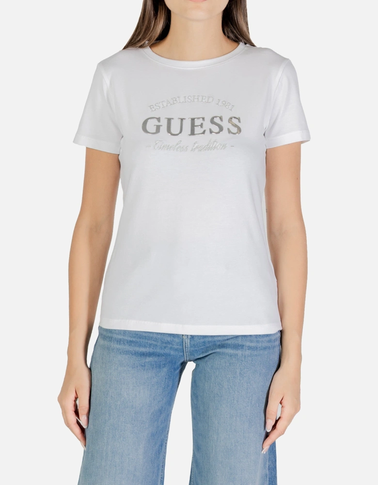 Printed Short Sleeve Round Neck T-shirt