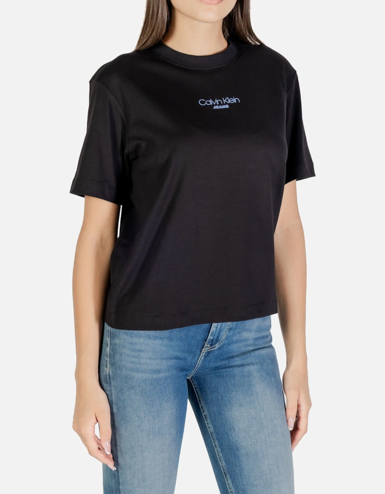 Round Neck Short Sleeve Cotton T-shirt