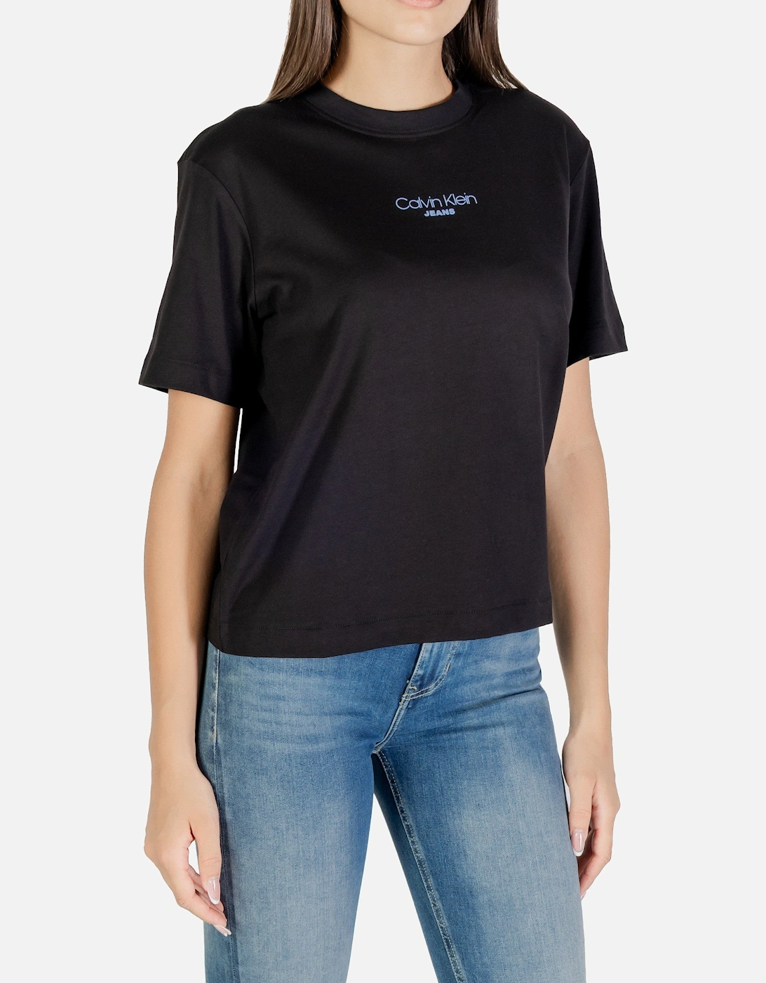 Round Neck Short Sleeve Cotton T-shirt