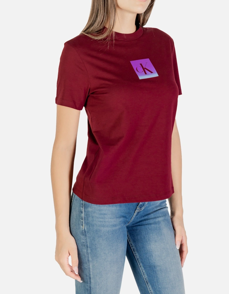 Round Neck Short Sleeve Cotton T-Shirt