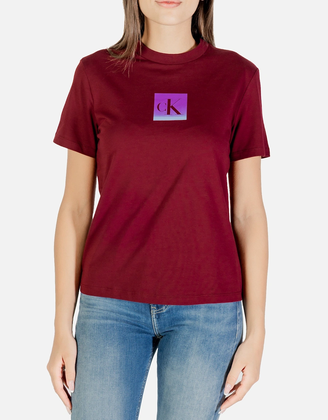 Round Neck Short Sleeve Cotton T-Shirt, 4 of 3