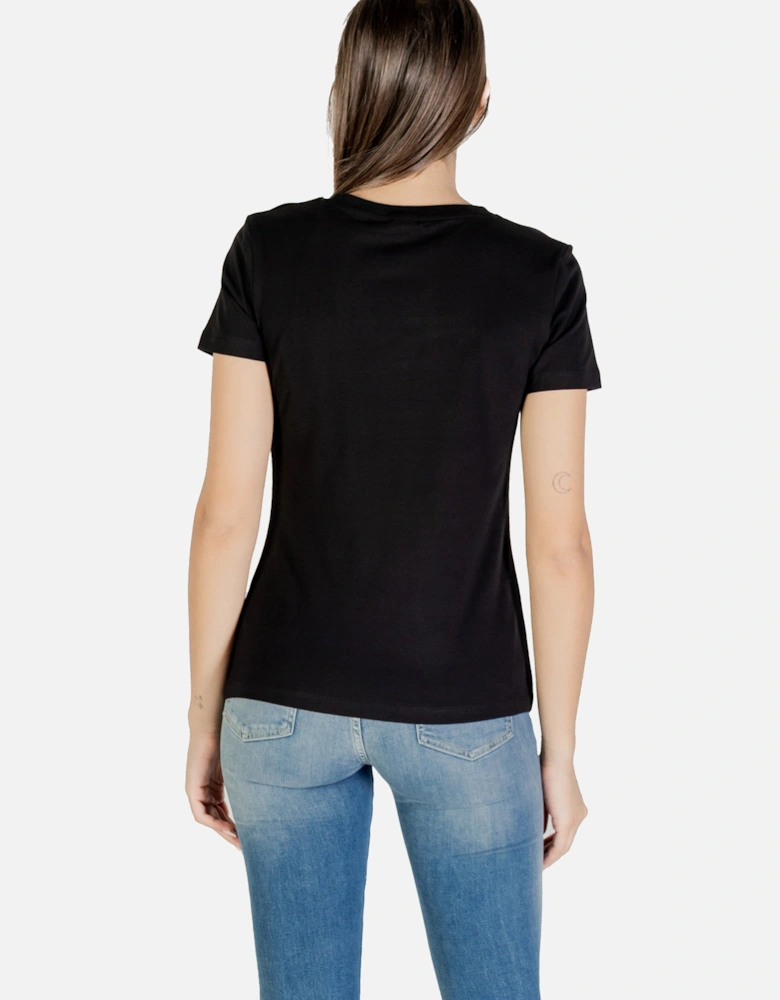 Printed Short Sleeve Round Neck T-Shirt