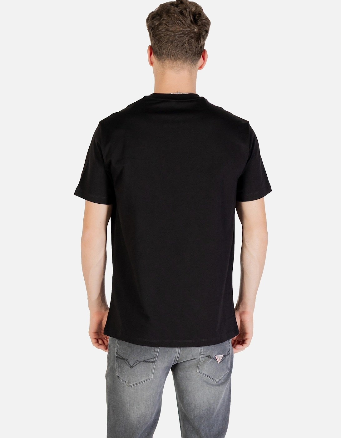 Printed Short Sleeve Round Neck T-shirt