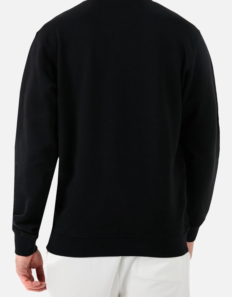 Round Neck Long Sleeve Cotton Sweatshirt
