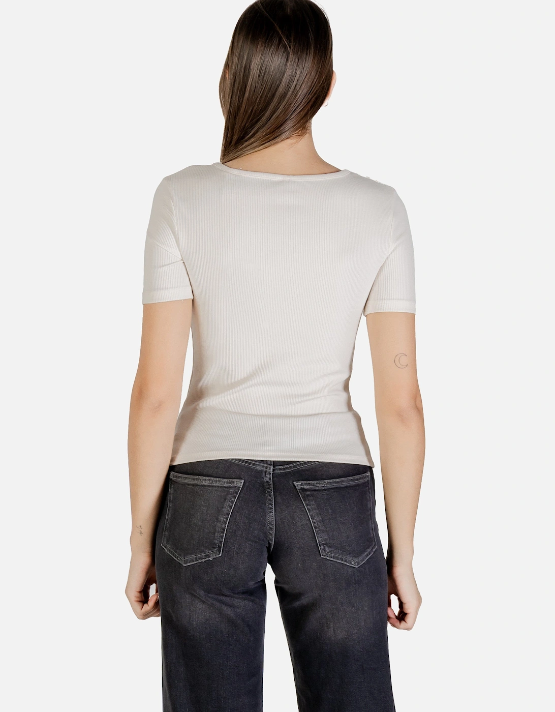 Ribbed Short Sleeve Tee