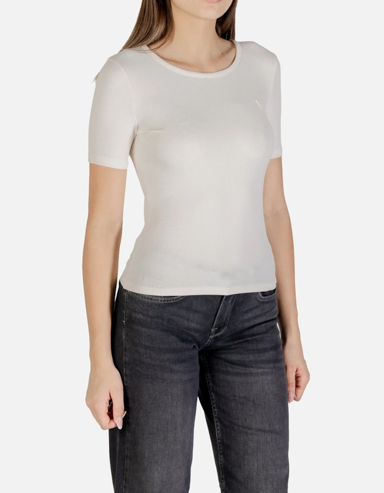 Ribbed Short Sleeve Tee