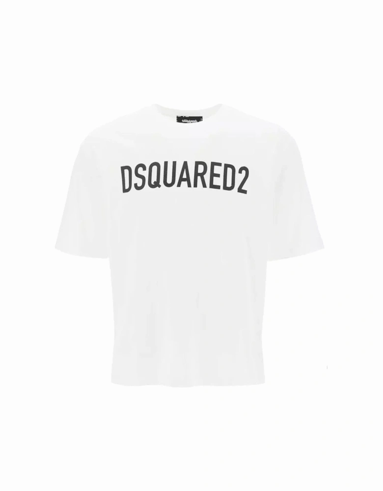 Printed Short Sleeve Round Neck T-Shirt