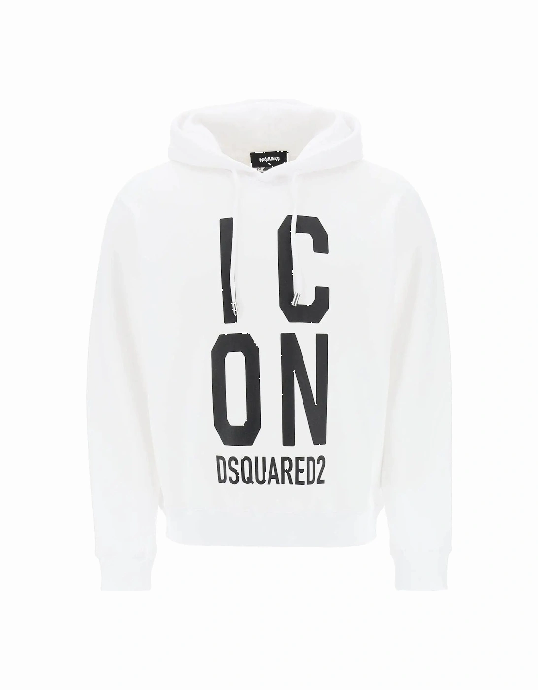 Printed Cotton Hooded Sweatshirt with Round Neck, 4 of 3