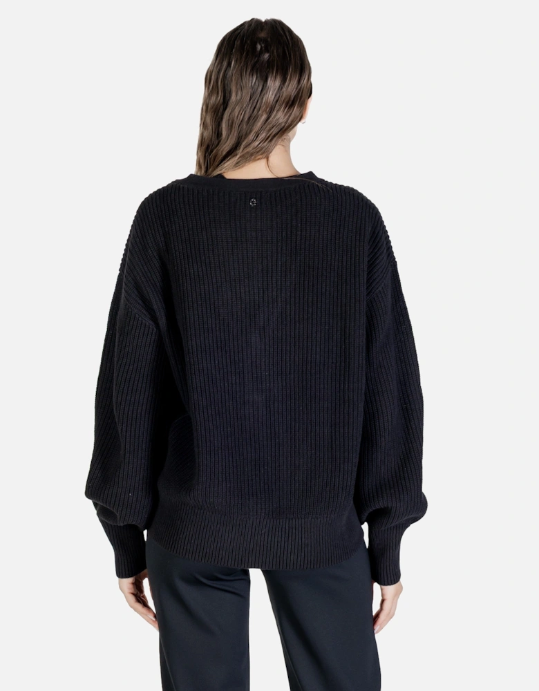 V-Neck Long Sleeve Button Cardigan