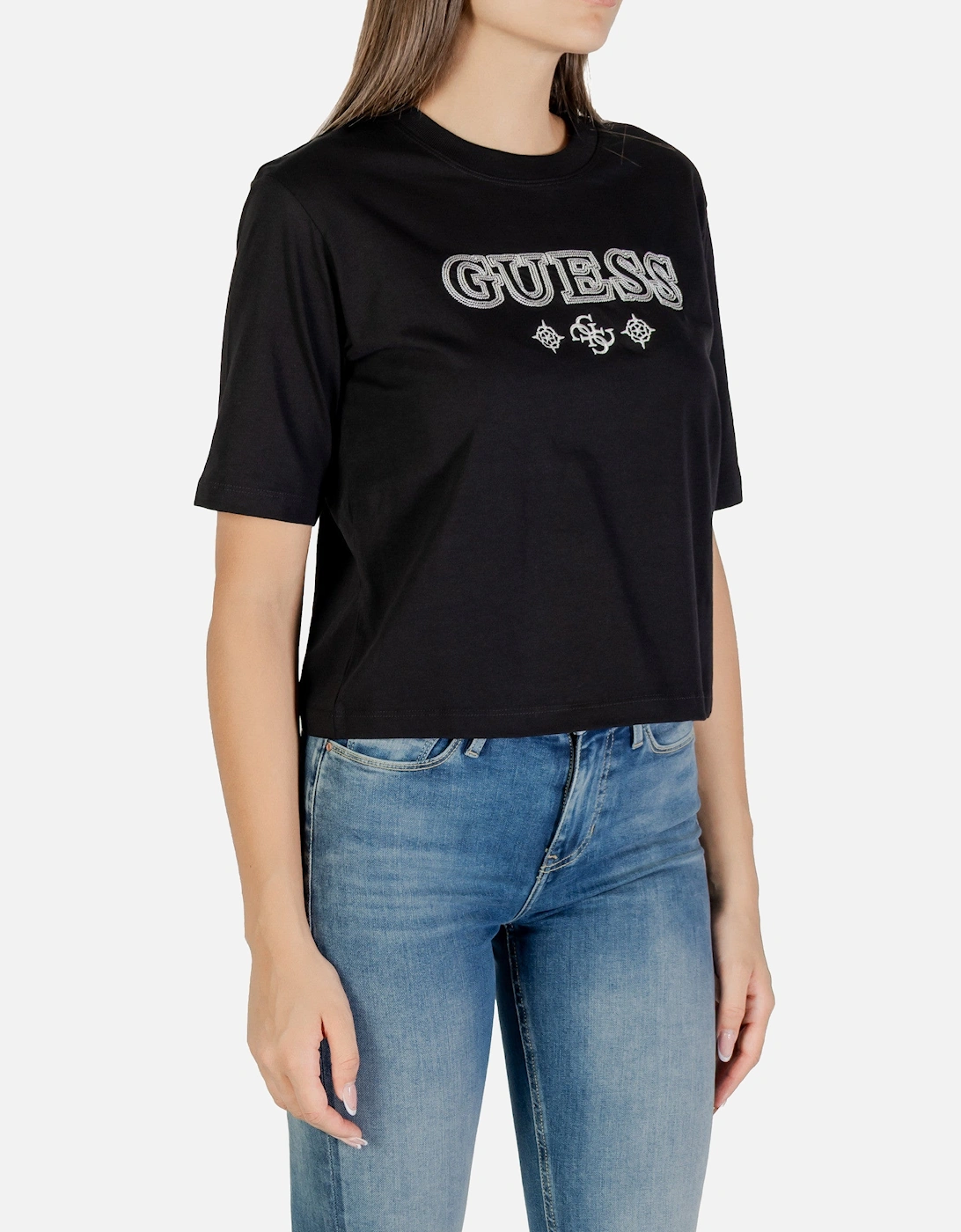 Printed Short Sleeve Round Neck T-shirt