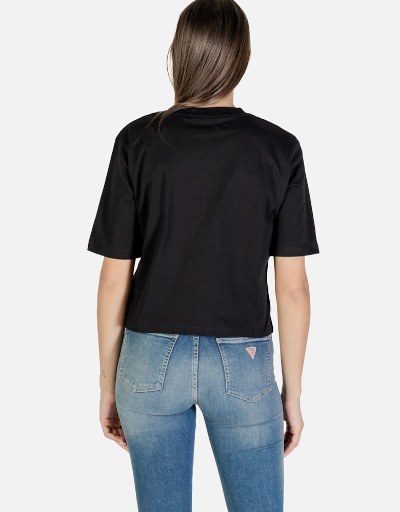 Printed Short Sleeve Round Neck T-shirt