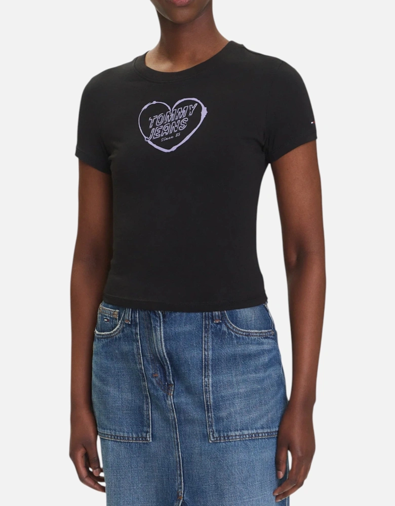 Graphic Tee Heart Design