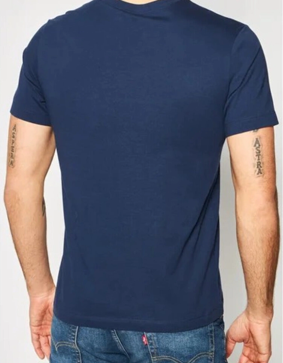 Printed Round Neck Cotton T-shirt