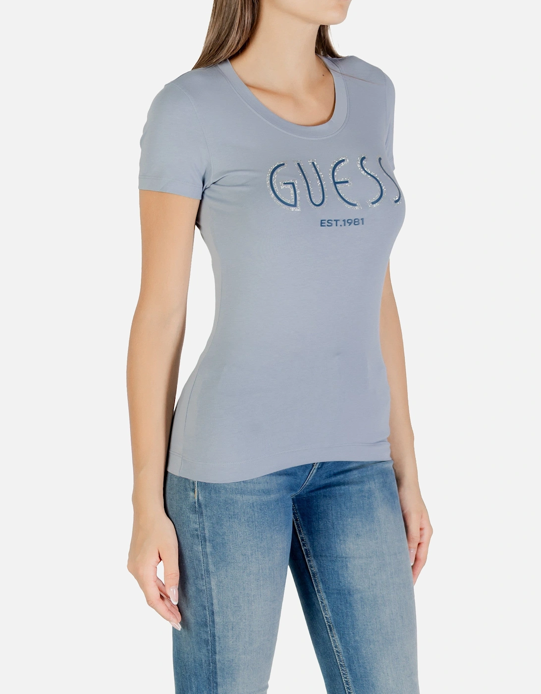 Printed Short Sleeve Round Neck T-Shirt