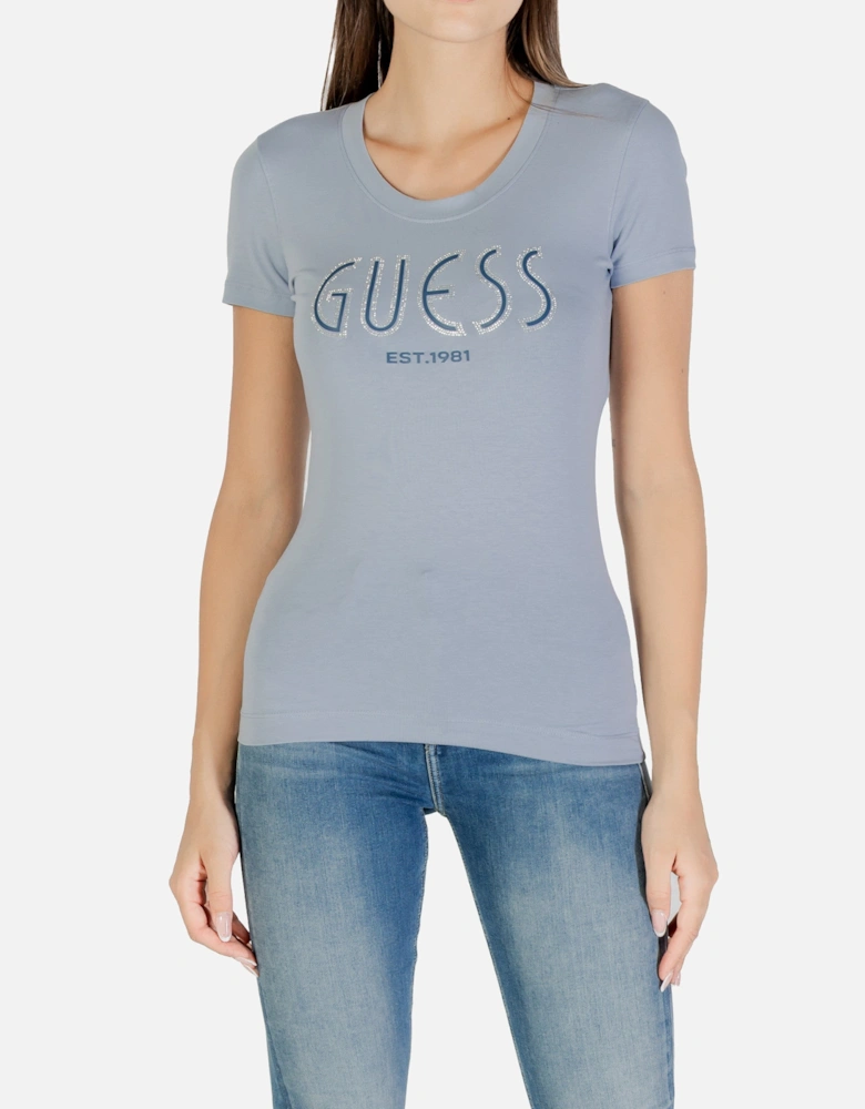 Printed Short Sleeve Round Neck T-Shirt