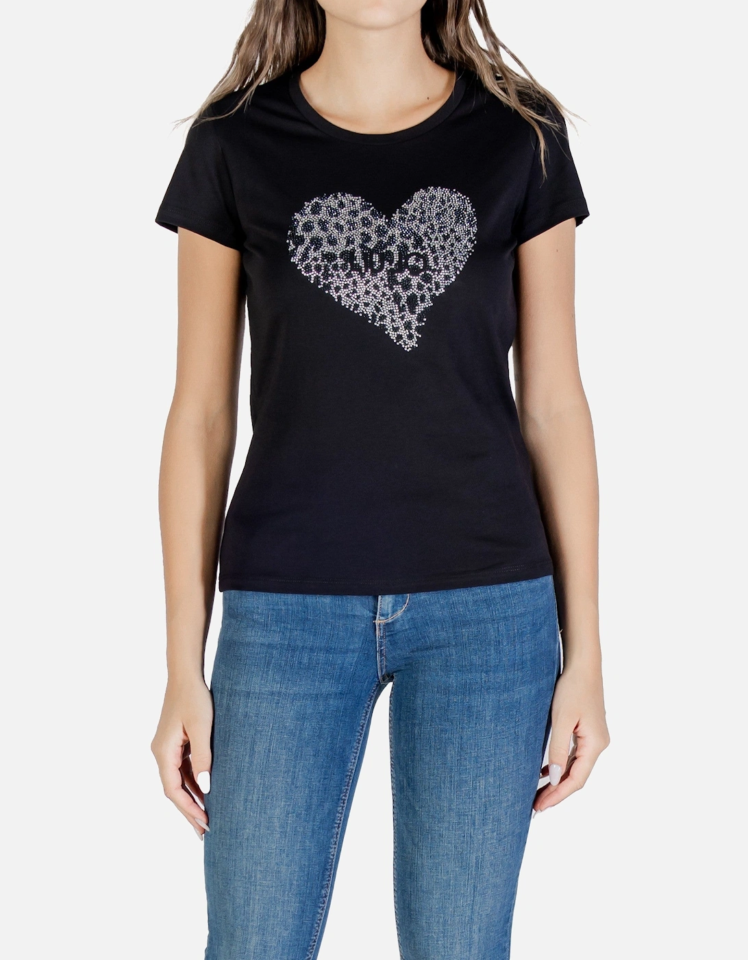 Graphic Print Short Sleeve T-Shirt with Round Neck, 4 of 3