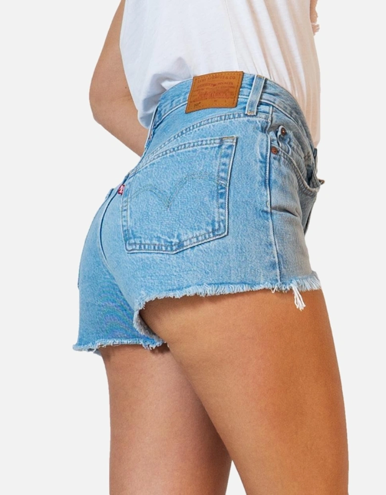 501 Original Frayed Denim Shorts