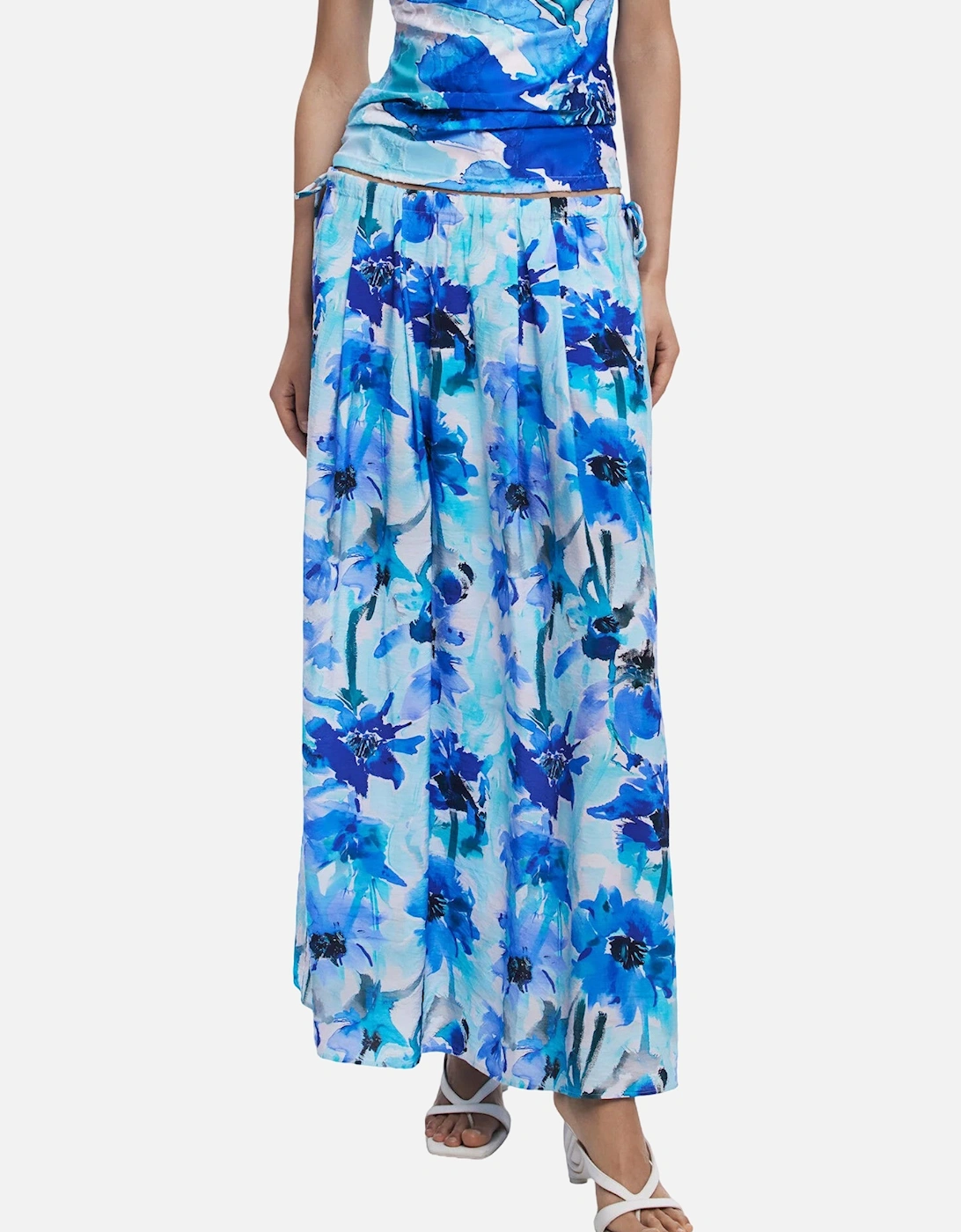 Floral Print Maxi Skirt, 4 of 3