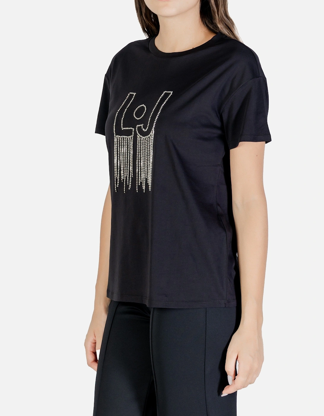 Printed Short Sleeve Round Neck T-Shirt