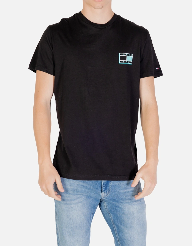 Printed Short Sleeve Round Neck T-Shirt