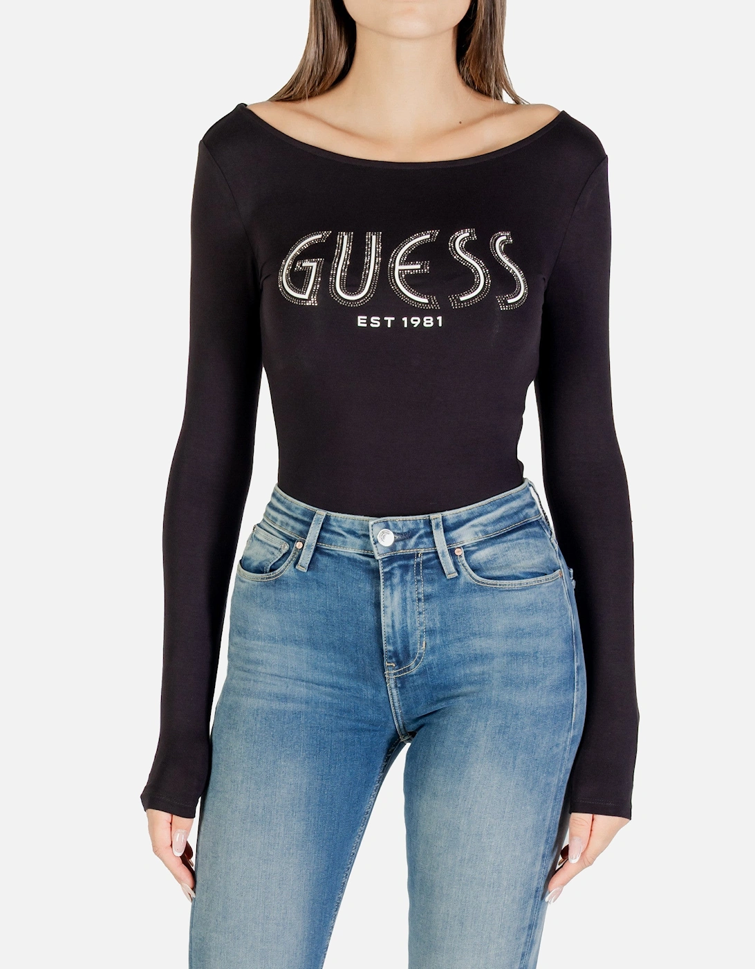 Printed Long Sleeve Boat Neck Knitwear, 4 of 3