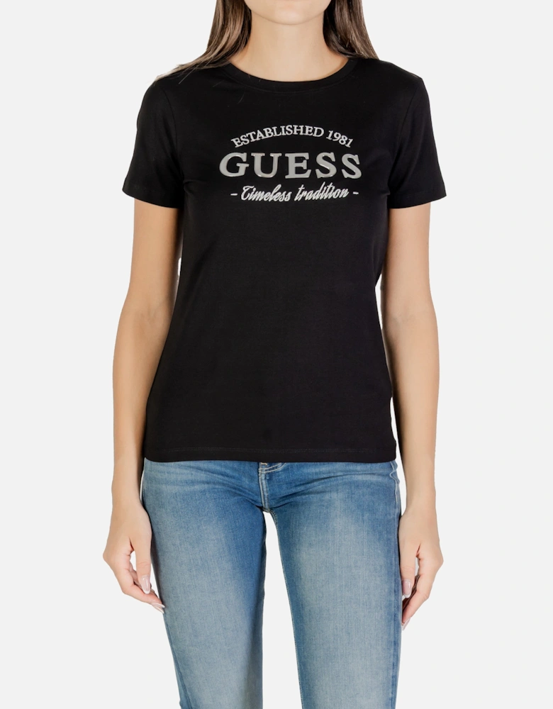 Printed Short Sleeve Round Neck T-Shirt