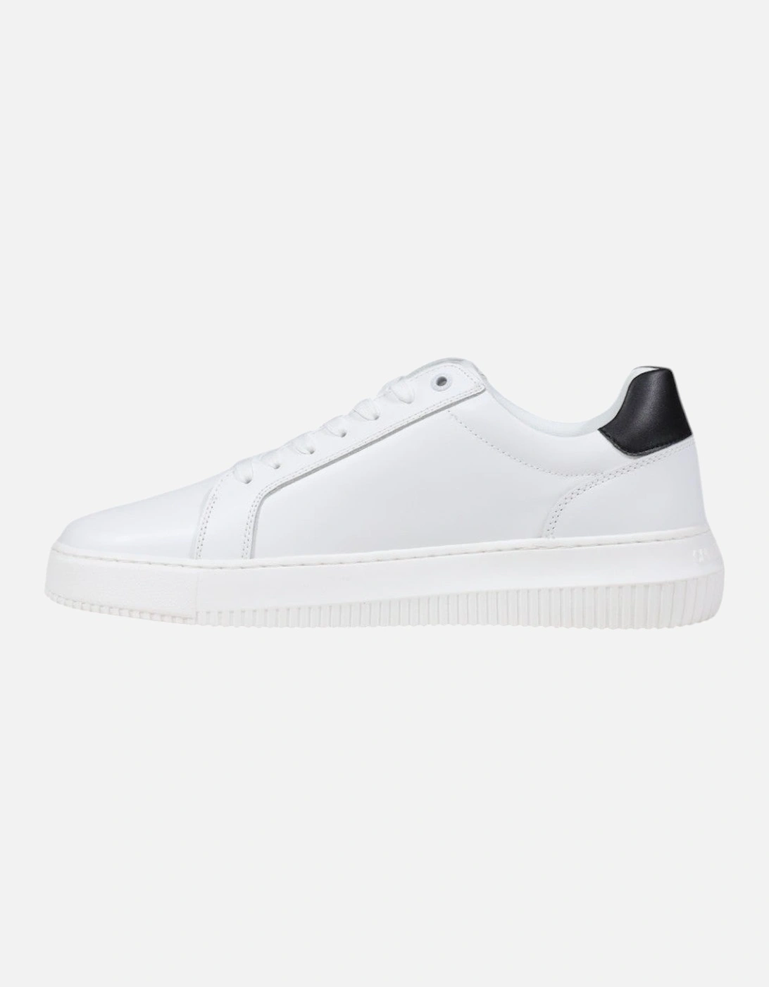 Leather Lace-Up Sneakers