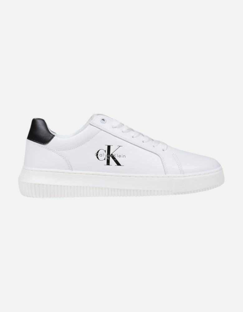 Leather Lace-Up Sneakers