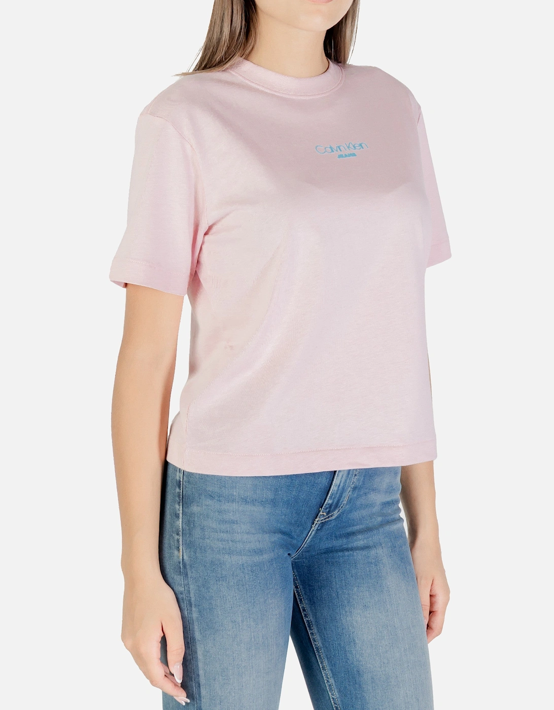 Printed Round Neck Short Sleeve T-shirt