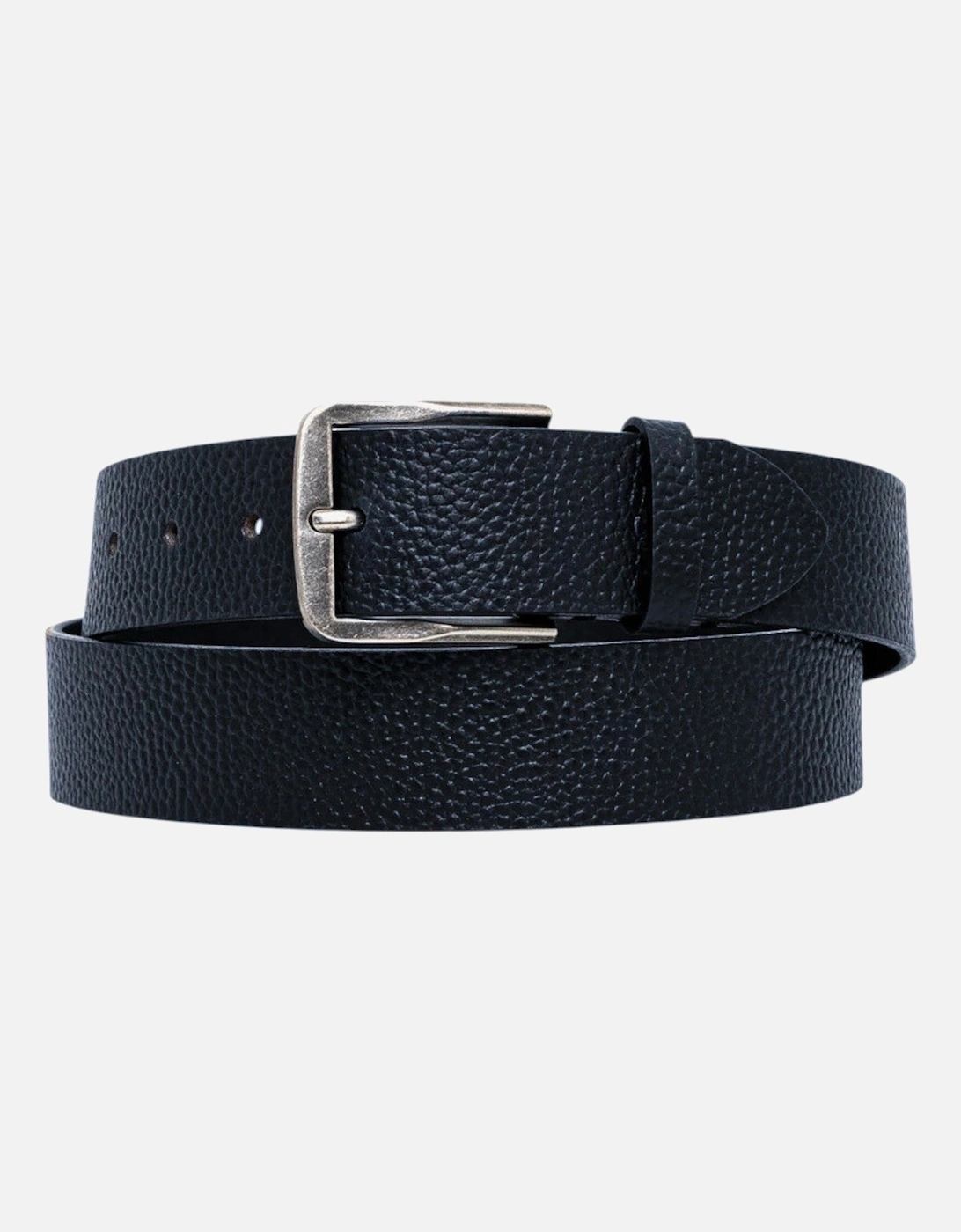Leather Belt Silver Buckle, 3 of 2