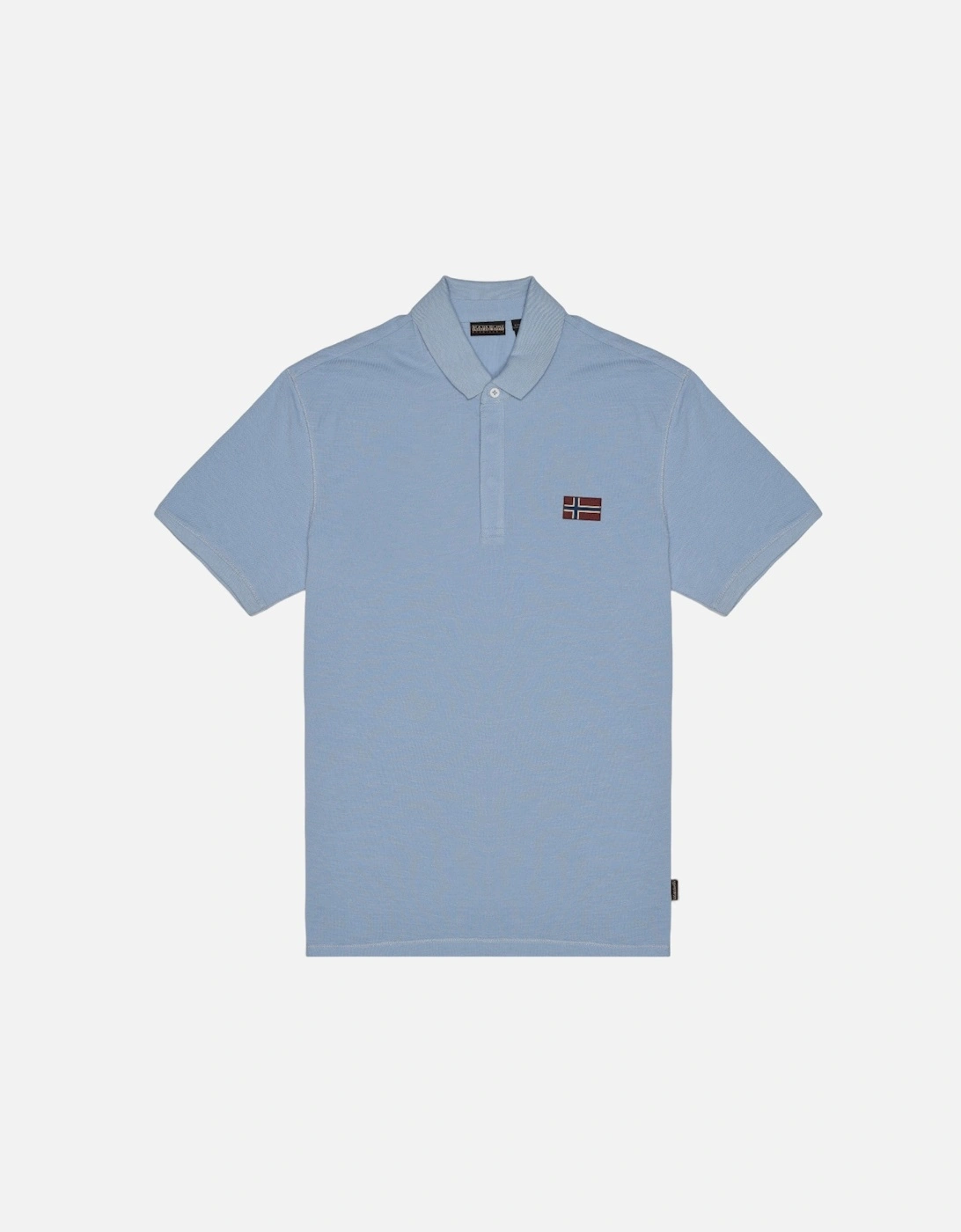 Plain Short Sleeve Polo Shirt with Button Fastening, 4 of 3