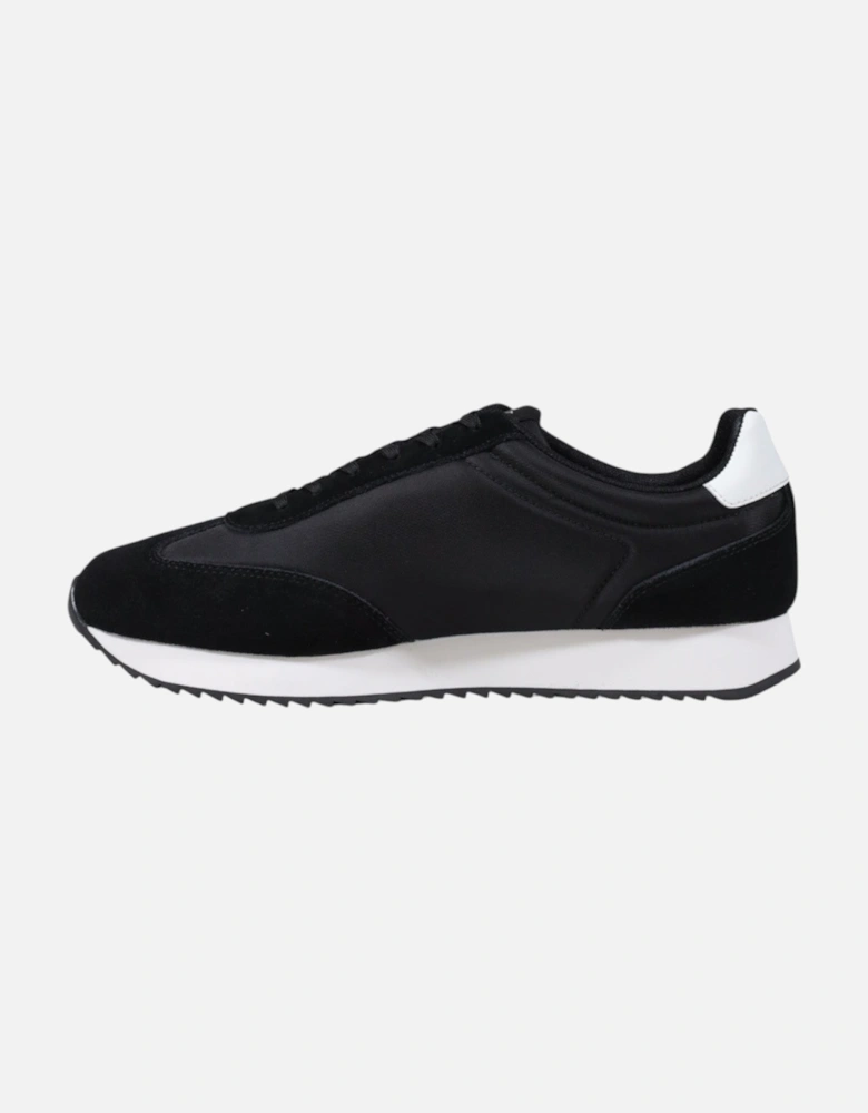 Leather Lace-Up Sneakers