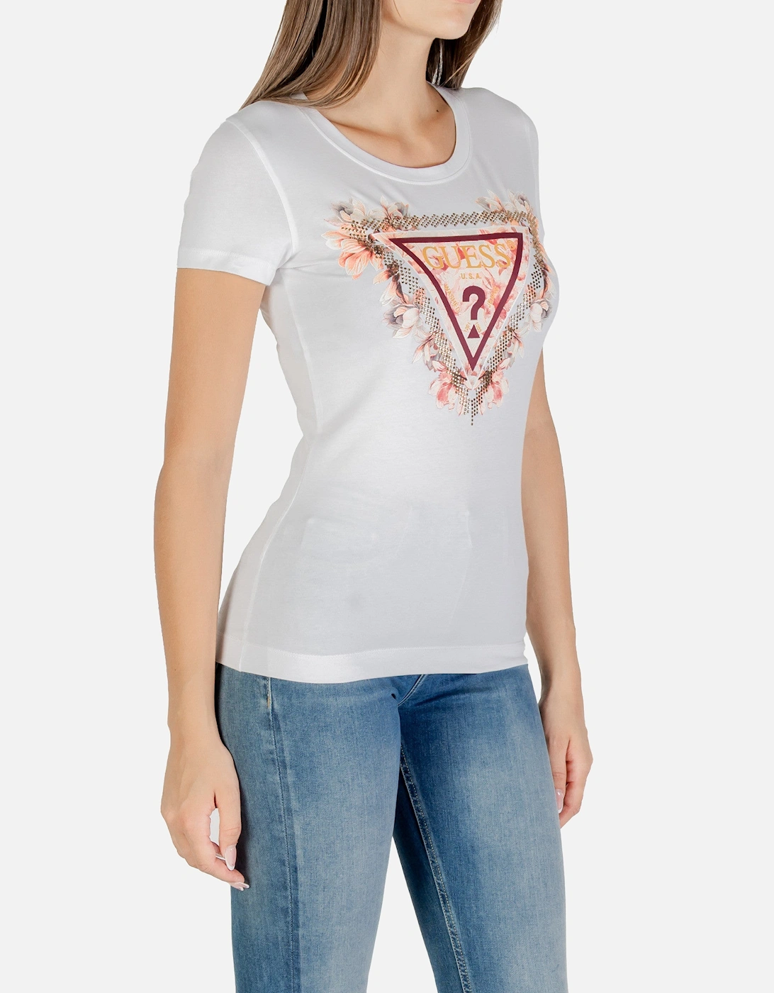 Printed Short Sleeve Round Neck T-Shirt