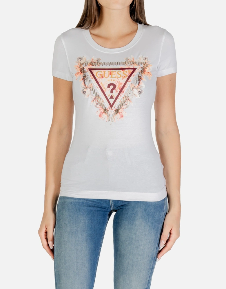 Printed Short Sleeve Round Neck T-Shirt