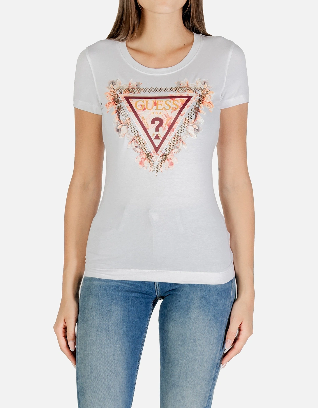 Printed Short Sleeve Round Neck T-Shirt, 4 of 3