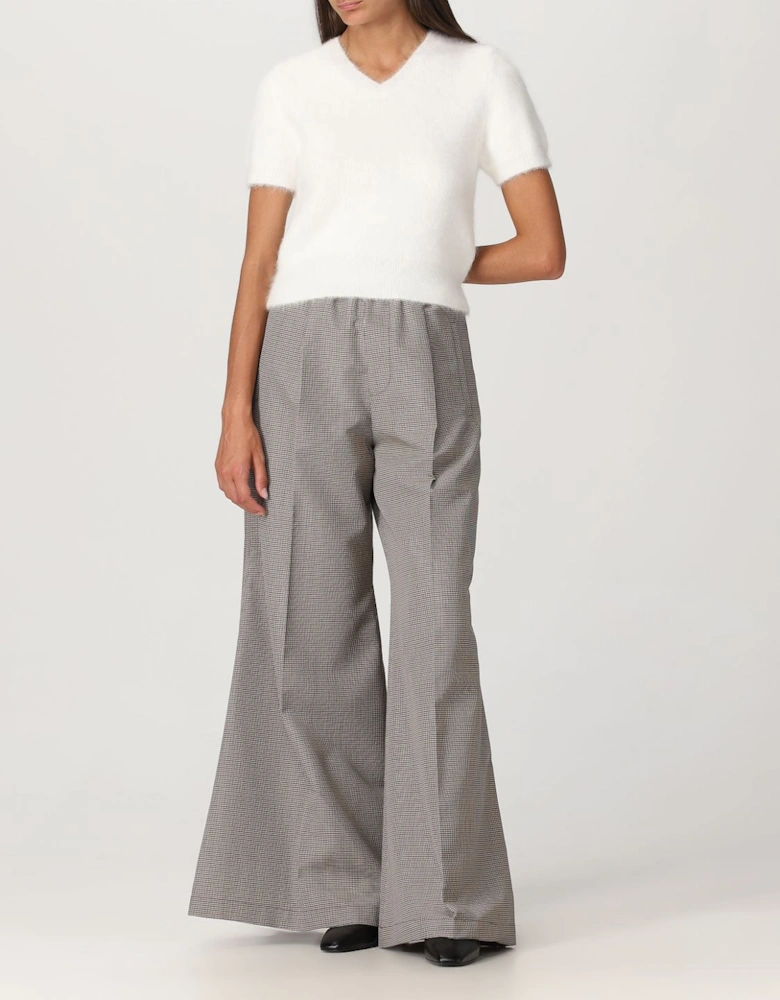 Short Sleeve Mohair Pullover