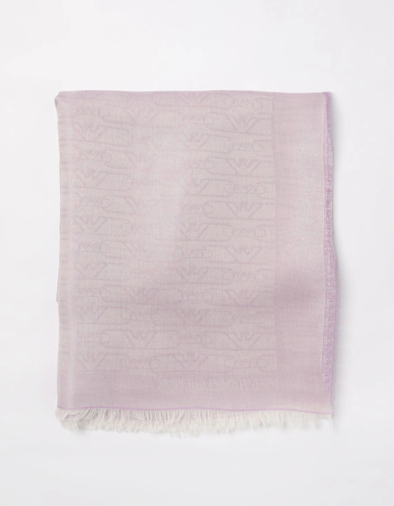 Silk Scarf Fringe Detail