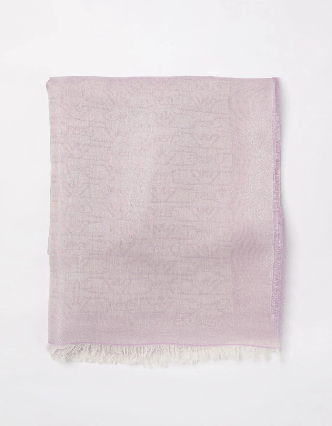 Silk Scarf Fringe Detail