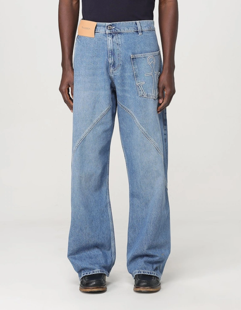 Relaxed Fit Jeans Anchor Detail